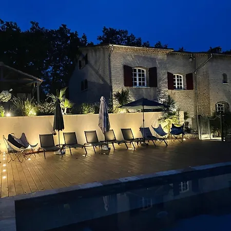 Casa vacanze Les Hauts Du Marquet - Meublé De Tourisme 5 Etoiles - De Groupe 15 Personnes En Cévennes - Piscine à Débordement - Balnéo - Sauna - Nature *