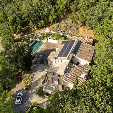 Les Hauts Du Marquet - Meublé De Tourisme 5 Etoiles - De Groupe 15 Personnes En Cévennes - Piscine à Débordement - Balnéo - Sauna - Nature Saint Jean du Pin